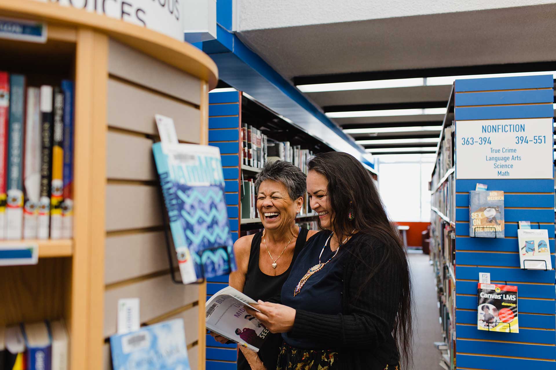 Regina Public Library - Non-Fiction, Language Arts, Science, and Math Section